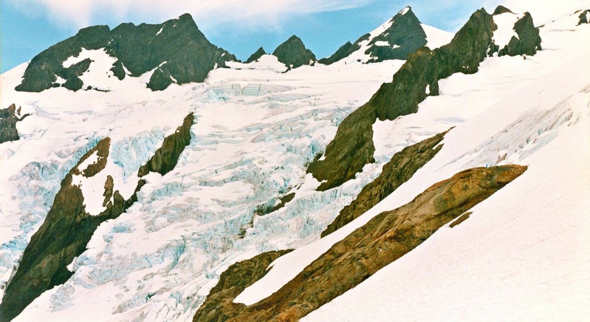 Blue Glacier from Lateral Moraine