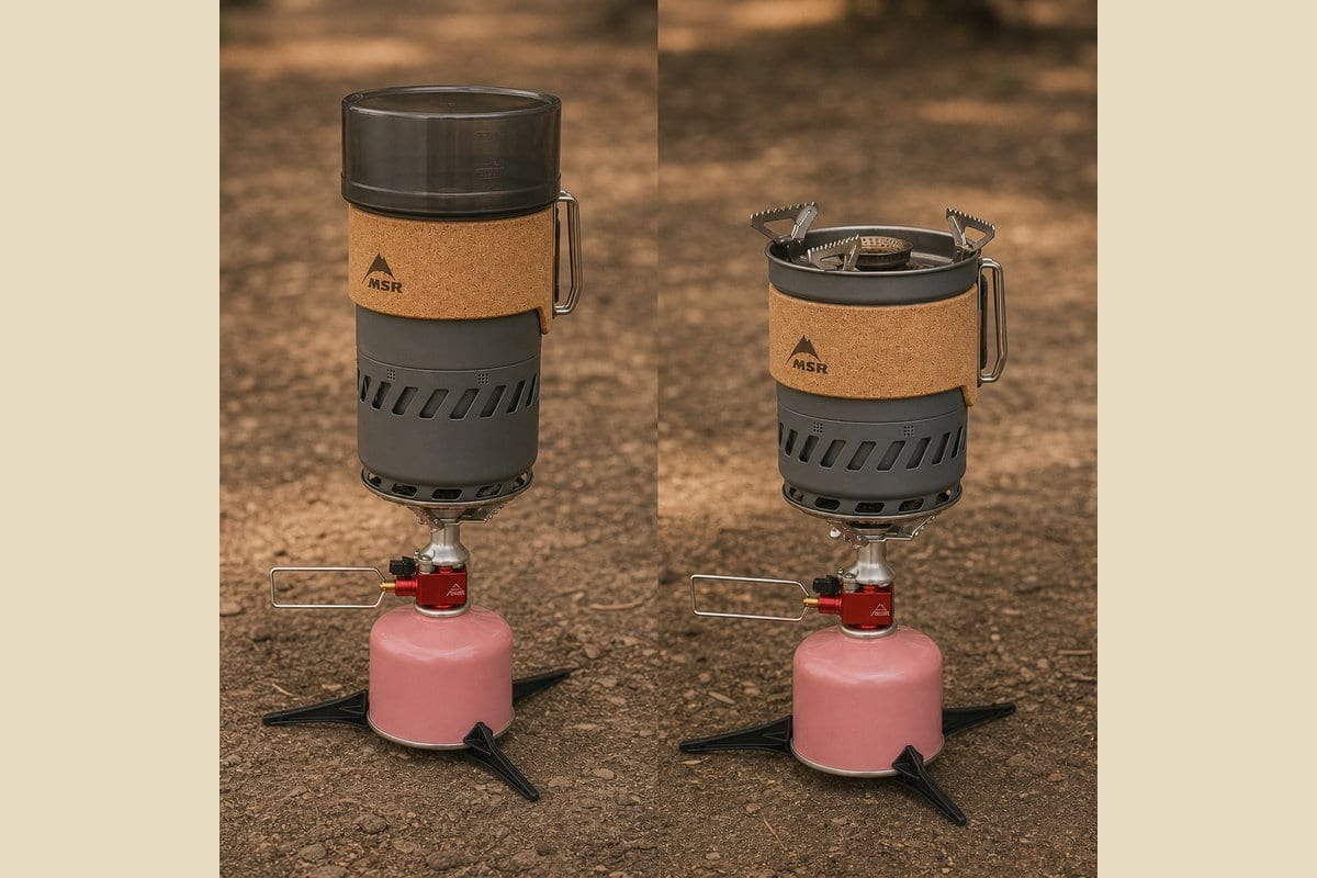 Two cookware modes, one burner