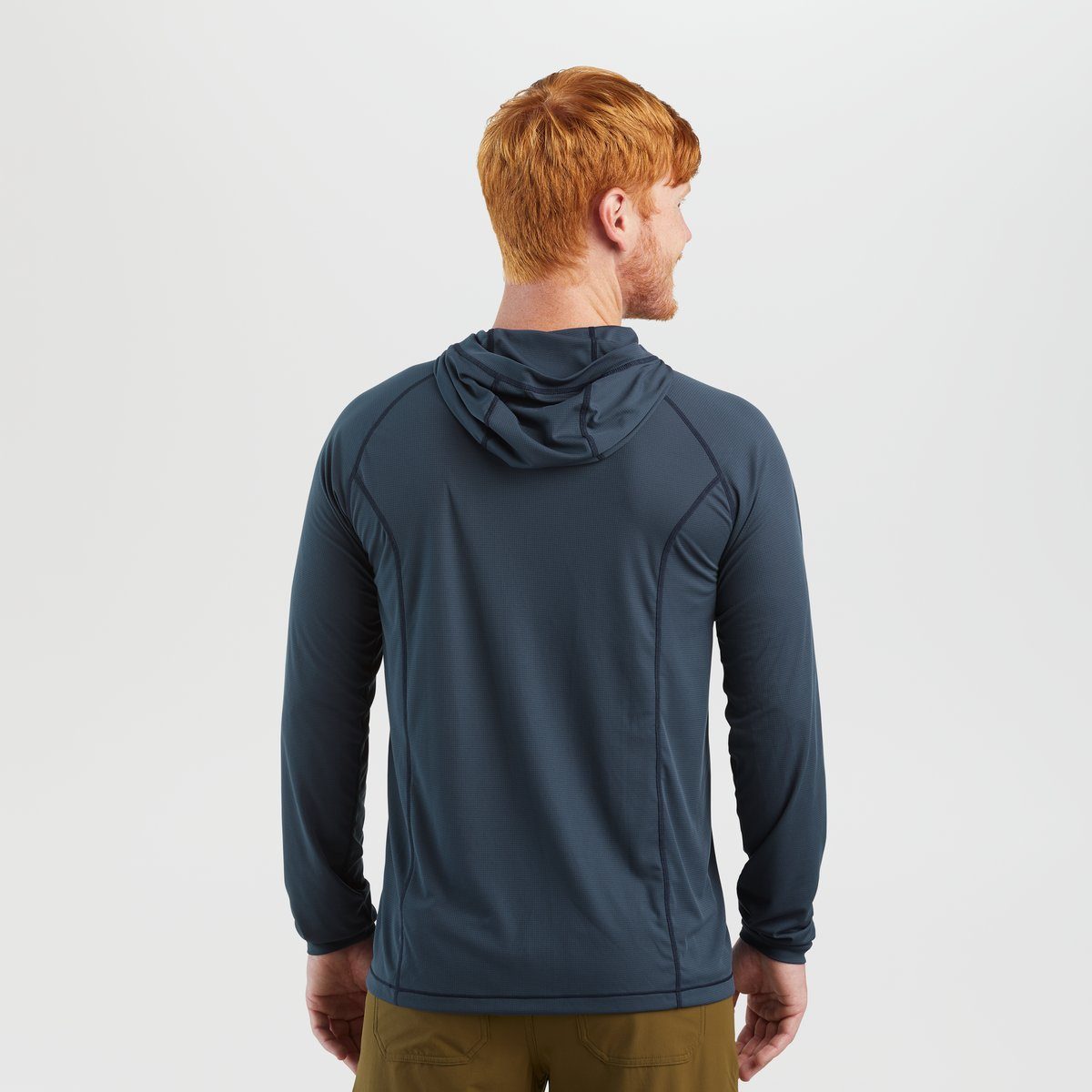 The cuff of the Echo Hoodie, shown up close.