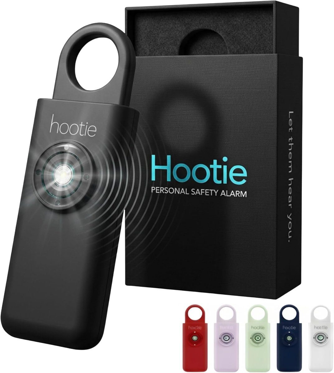 130 dB keychain personal alarm