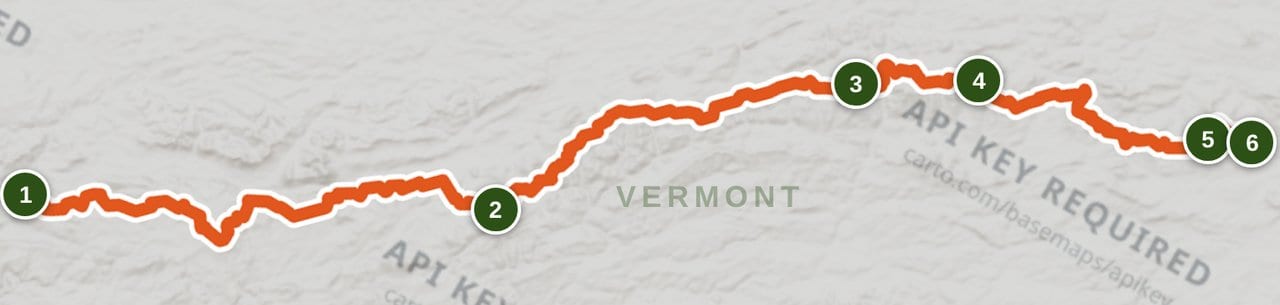 Trail map