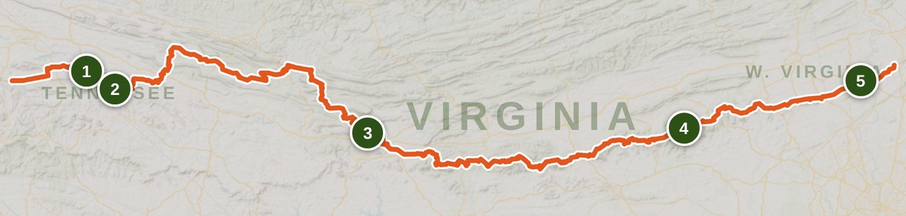 Trail map