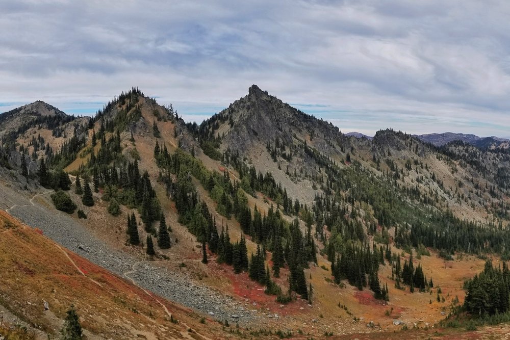 Sheep Lake and Sourdough Gap